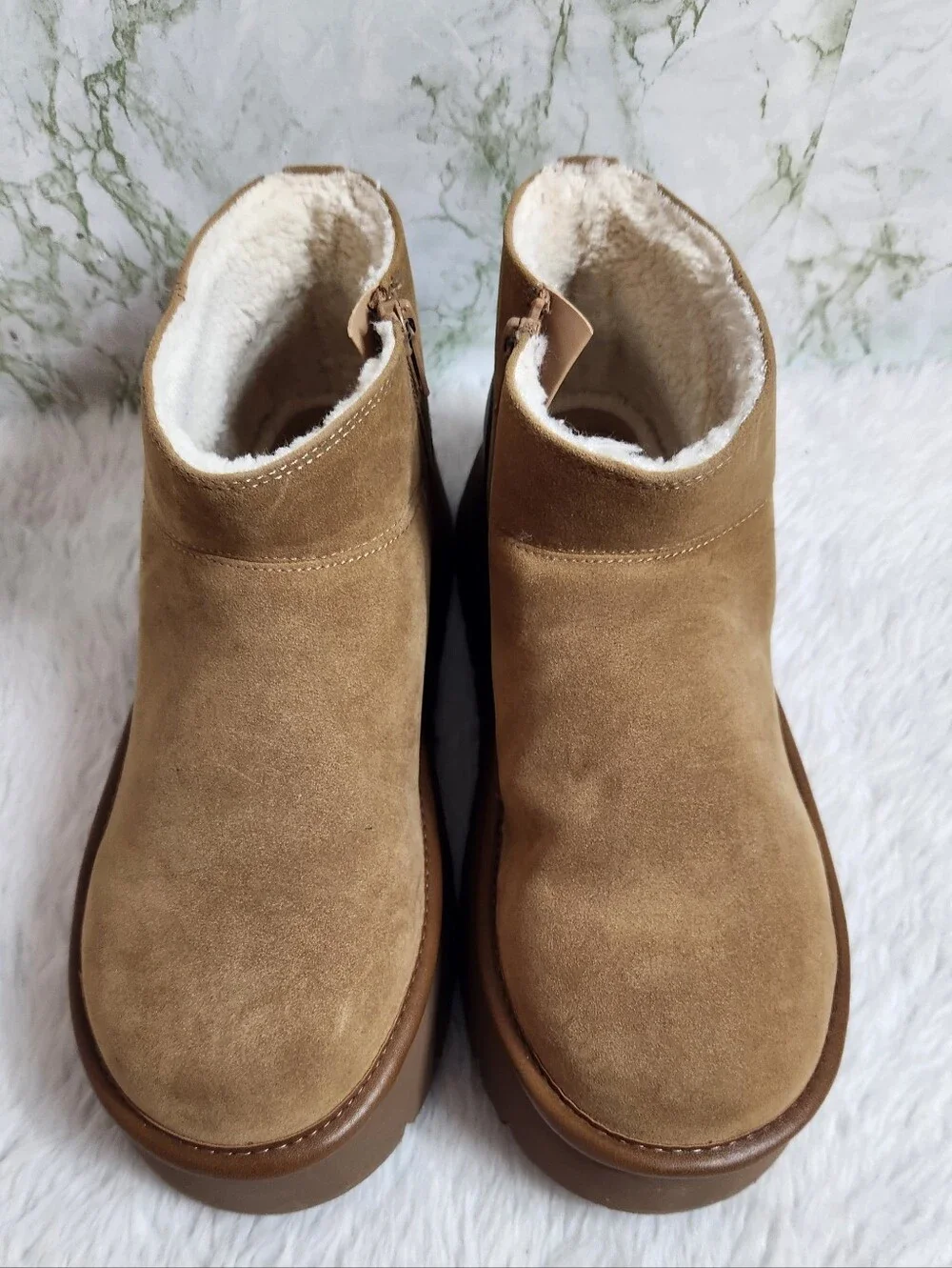 Wild Fable Faux Fur Lined Ankle Booties